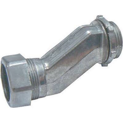 Sigma Electric Offset Compression Connector - 0.5"