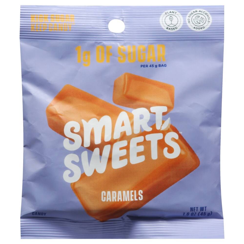 SmartSweets - Candy Caramels, 45g - Vegan Plant Based