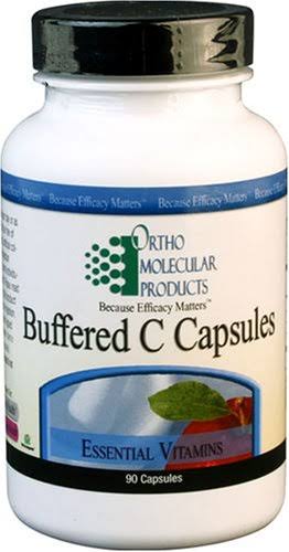 Ortho Molecular Products Buffered C Capsules, 90 Count