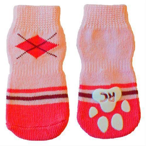 RC Pet Products Pawks Dog Socks - Preppy Girl, X-Large