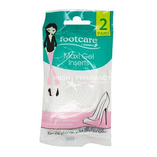 Footcare Maxi Gel Inserts 2 Pairs