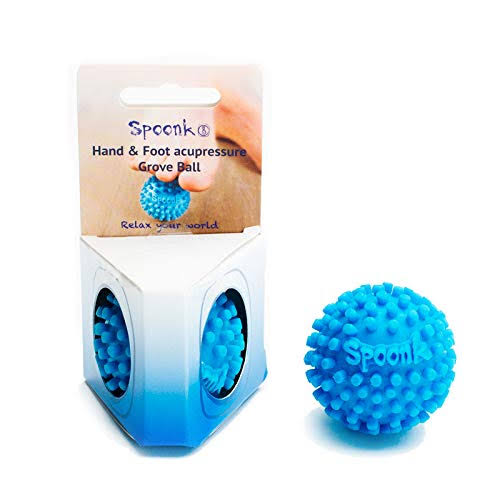 Spoonk Hand Foot Acupressure Groove Ball Assorted Colors