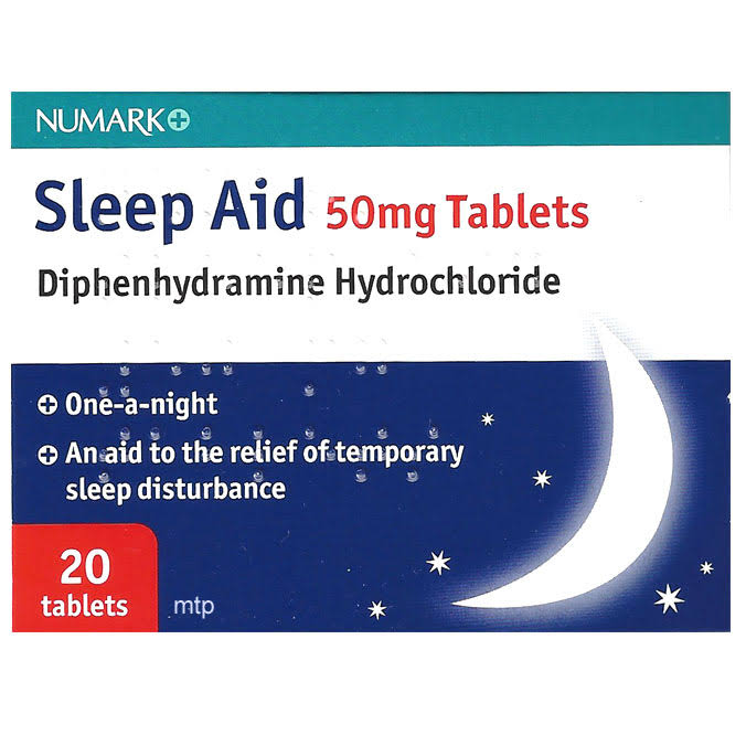 Numark Night Time Sleep Aid - 20 tablets