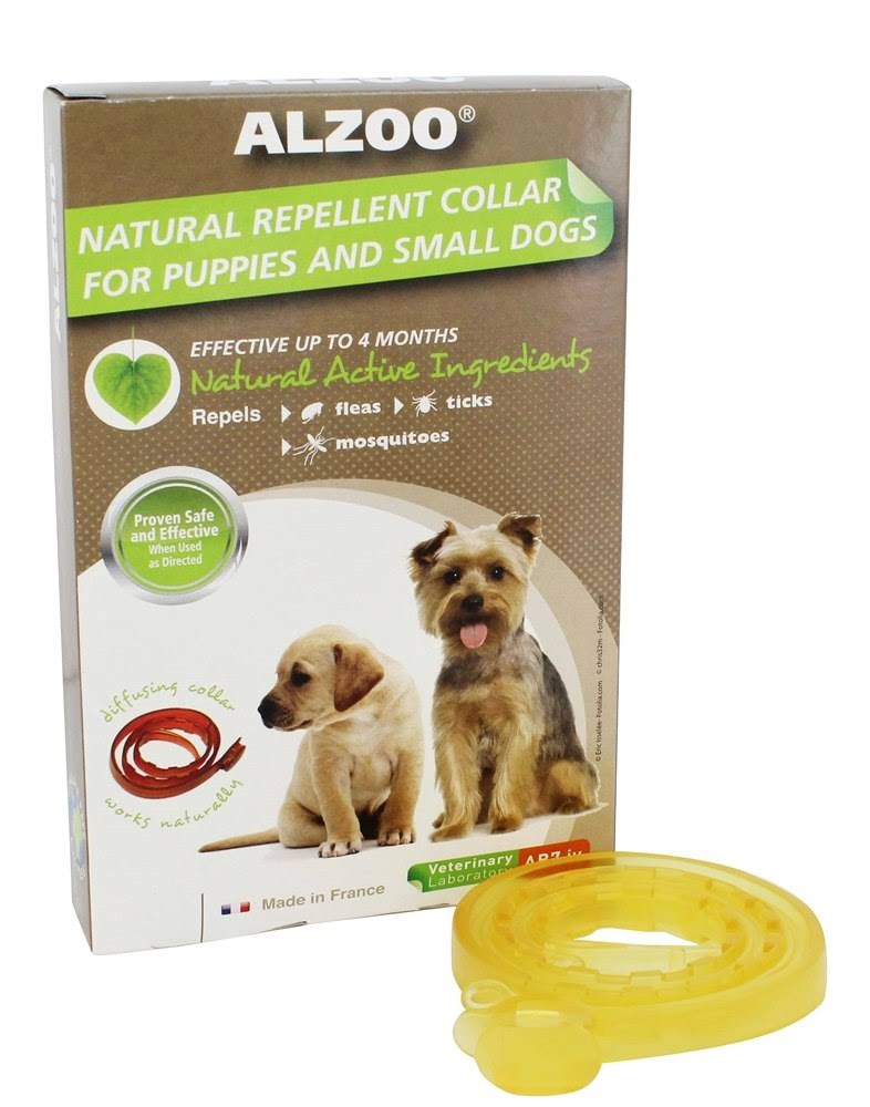 Alzoo Natural Repellent Flea & Tick Dog Collar
