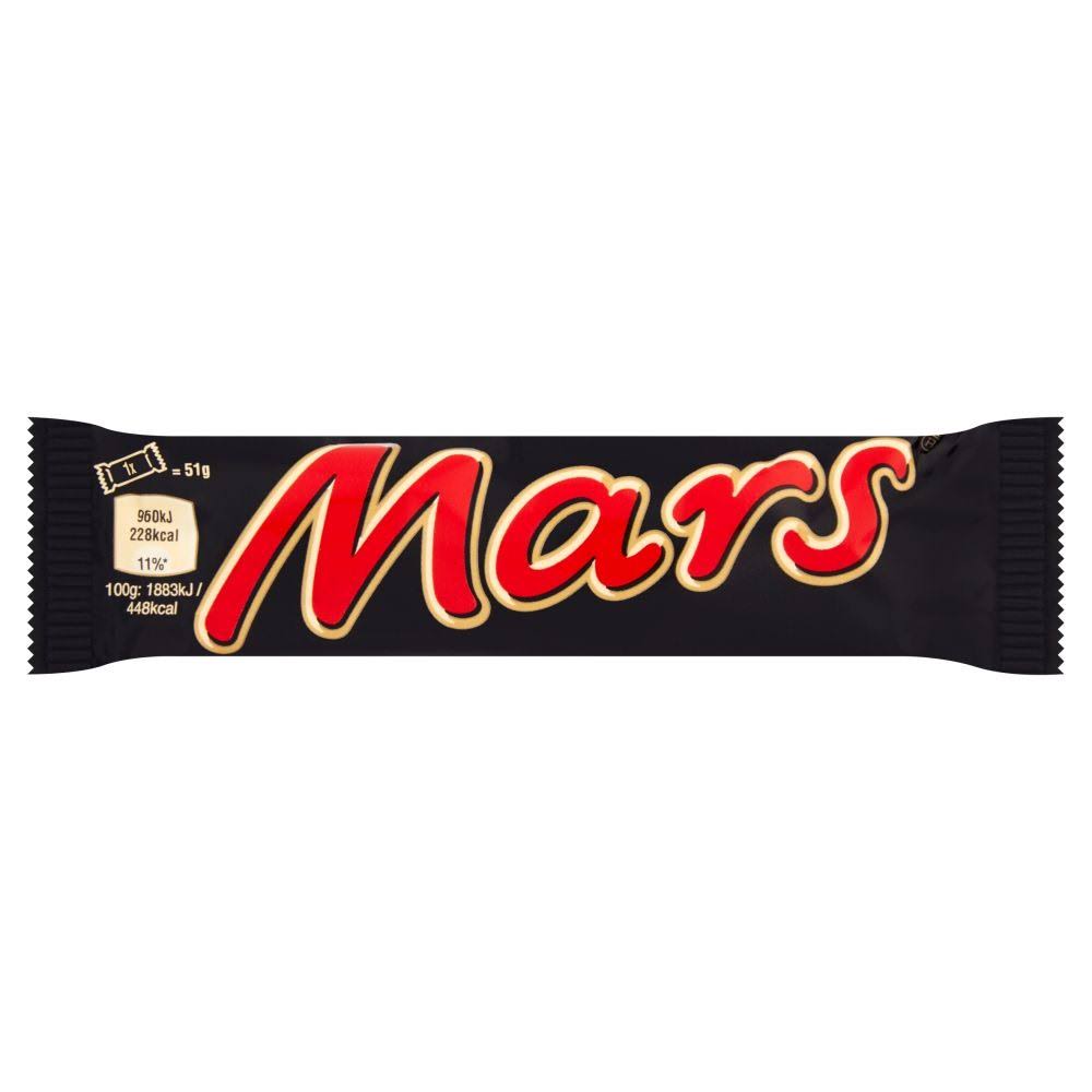 Mars Chocolate Bar - 51g