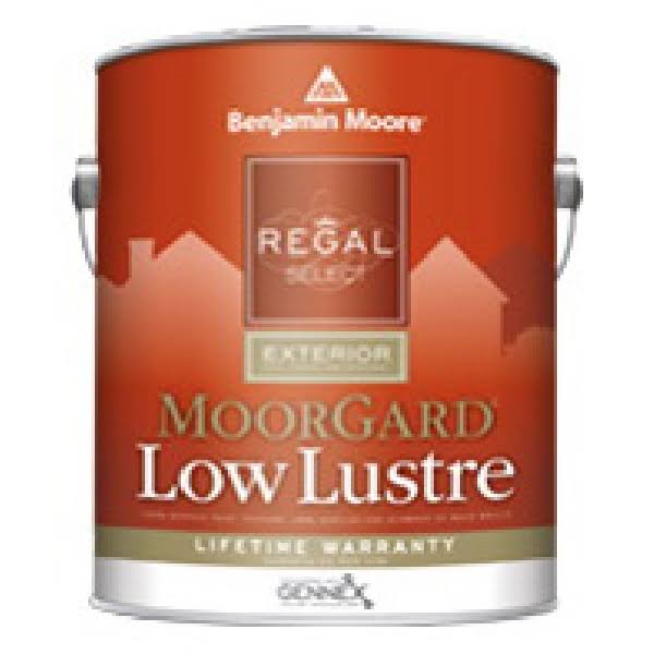 Benjamin Moore Regal Select MoorGard W1033X-001 Exterior Paint, Low Luster, 1 Gal