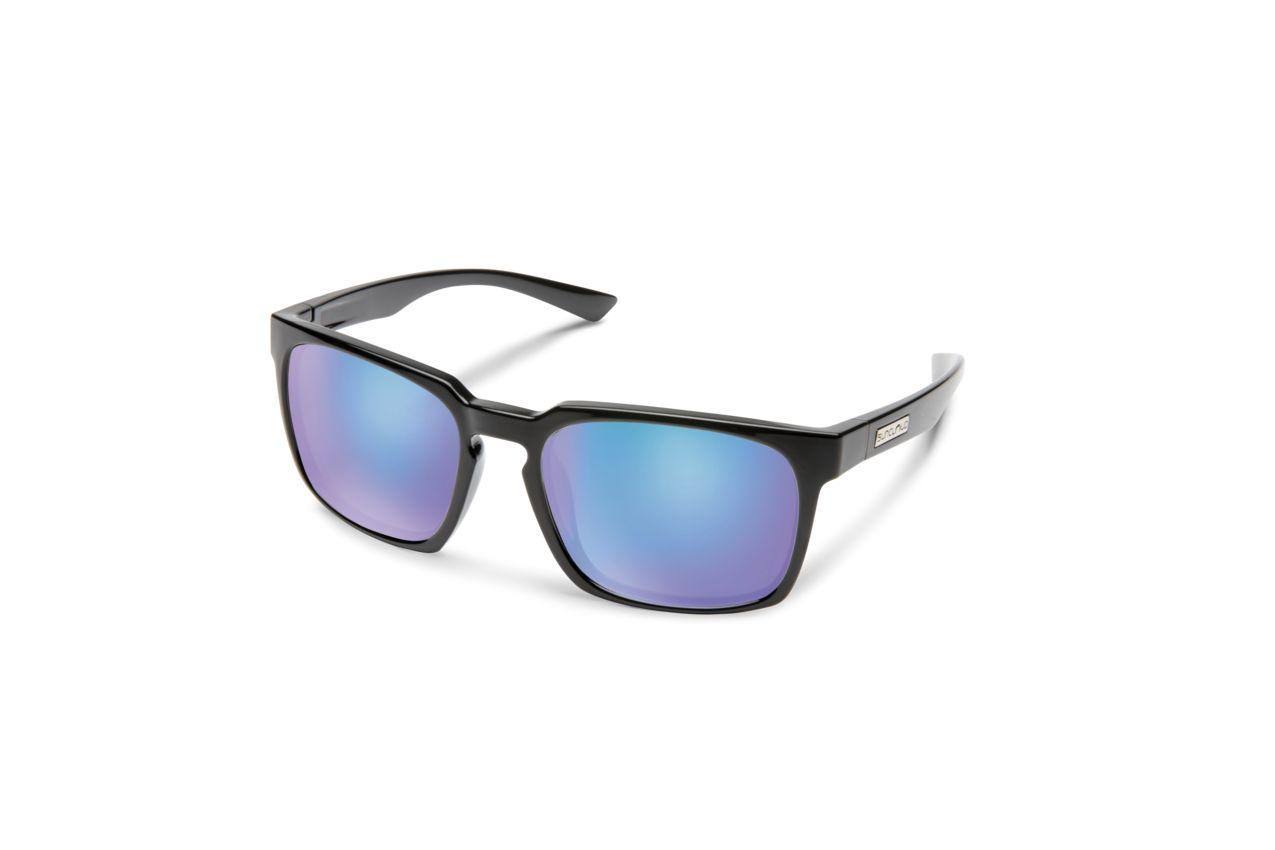 Smith 202334 Sunglasses 807565X - Black - Polarized Blue Mirror Unisex Black - Polarized Blue Mirror