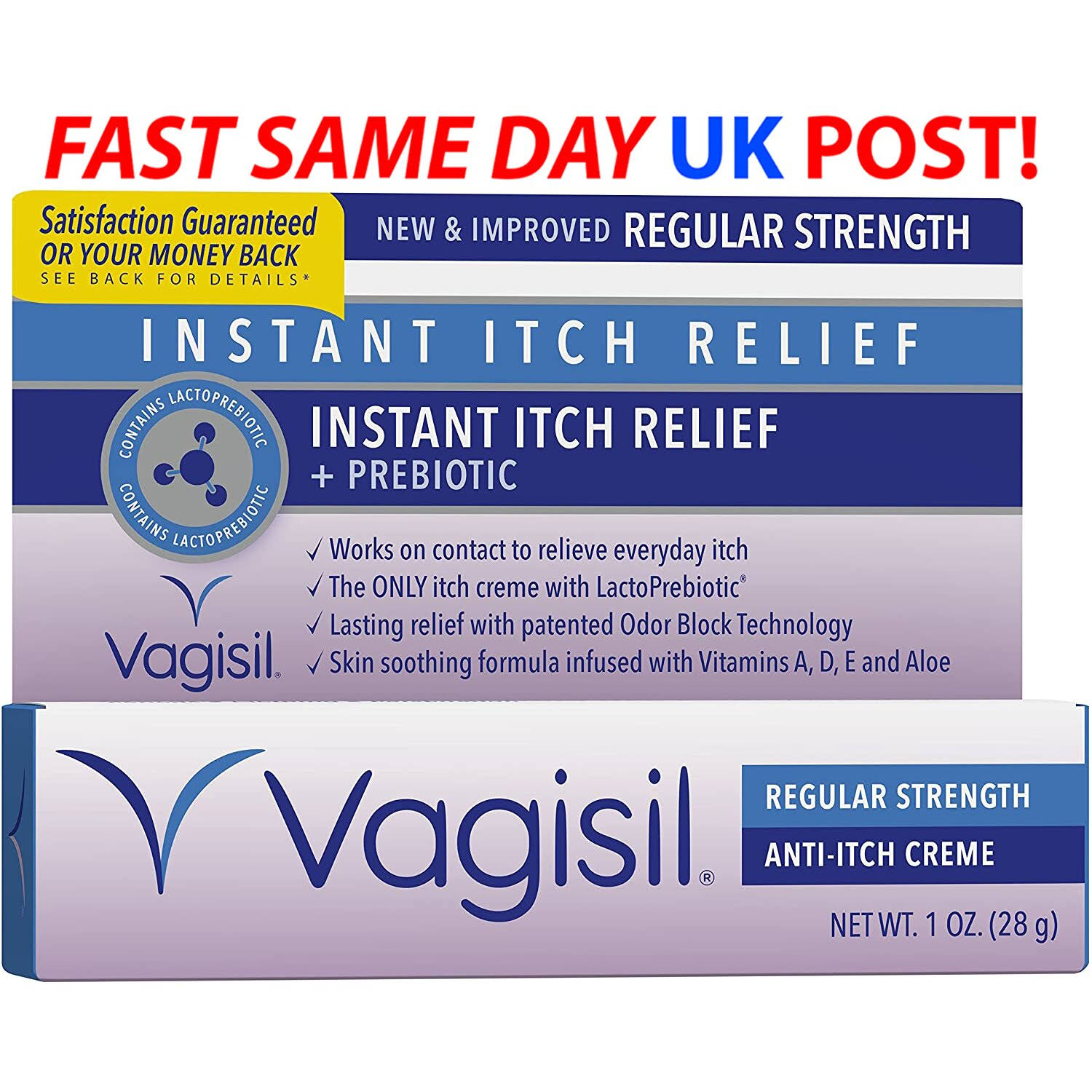 Vagisil Regular Strength Anti-Itch Creme - 1oz