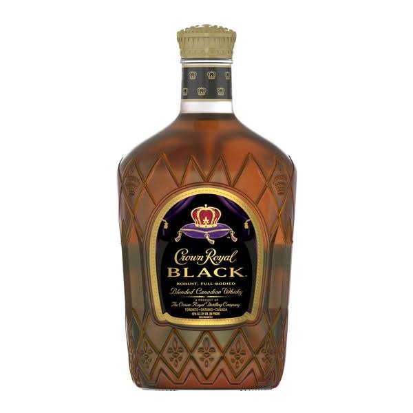 Crown Royal Canadian Whisky - Black, 1.75l
