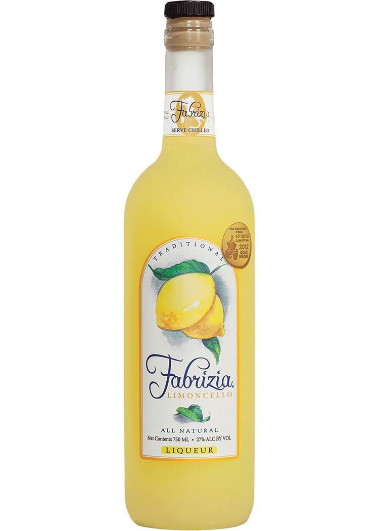 Fabrizia Limoncello Liqueur - 750 ml bottle