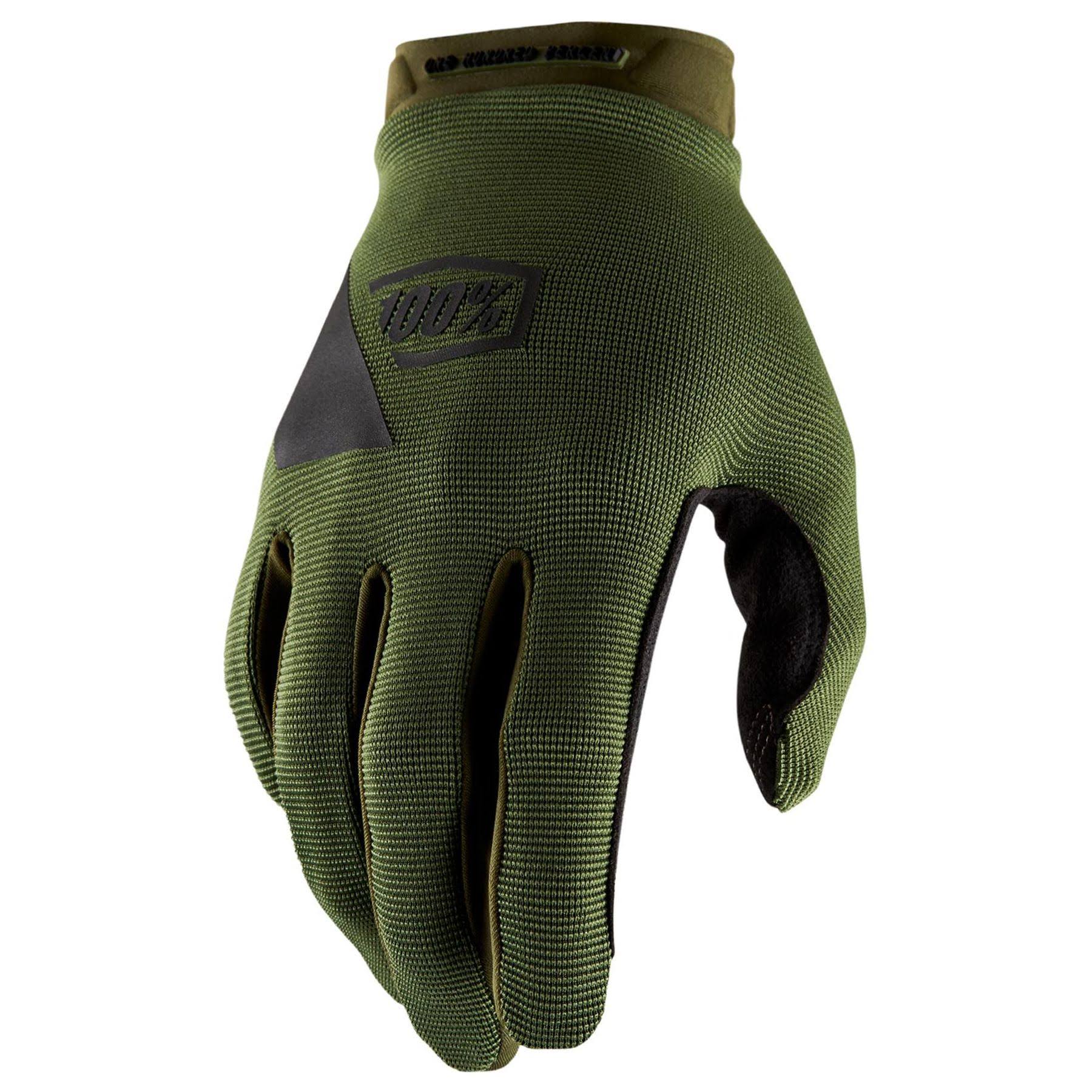 100% Cycling Full Finger Gloves - Fatigue, Large
