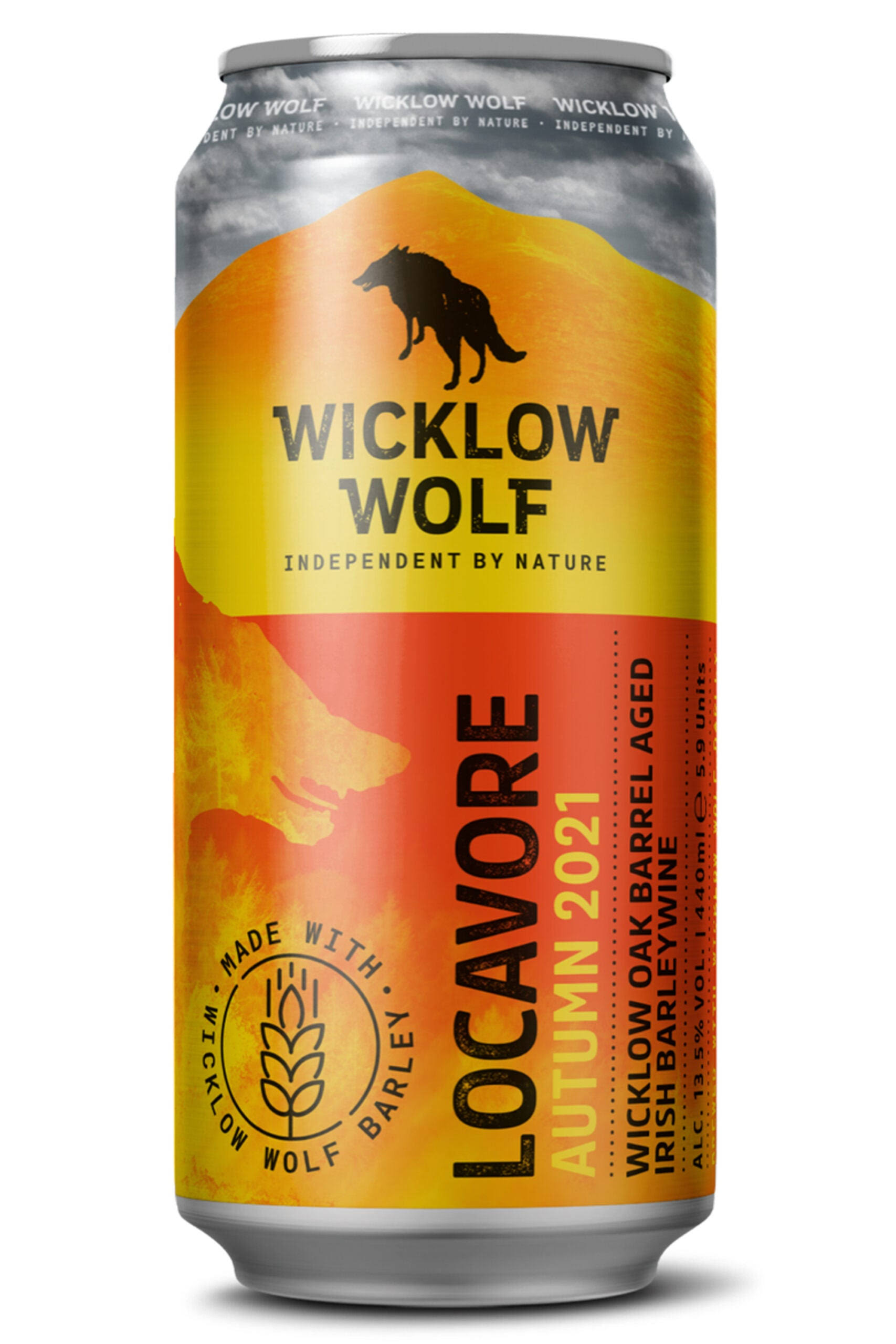 Wicklow Wolf- Locavore Autumn 2022, Barley wine 10.5% ABV 440ml Can