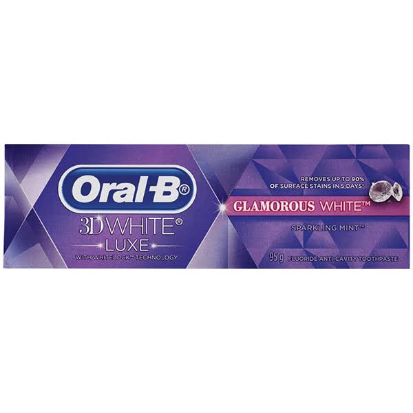 Oral-B 3D White Luxe Toothpaste Glamour Shine | LifeandLooks.com