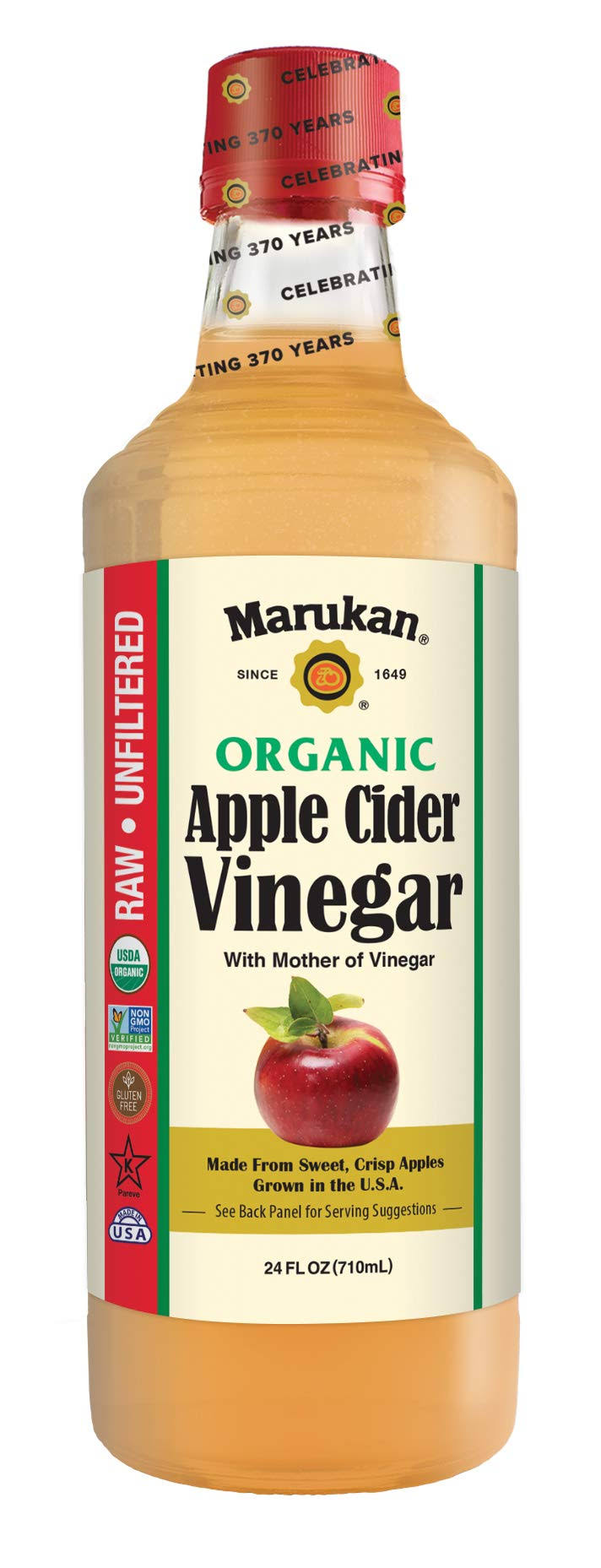 Marukan Organic Apple Cider Vinegar - 24 oz