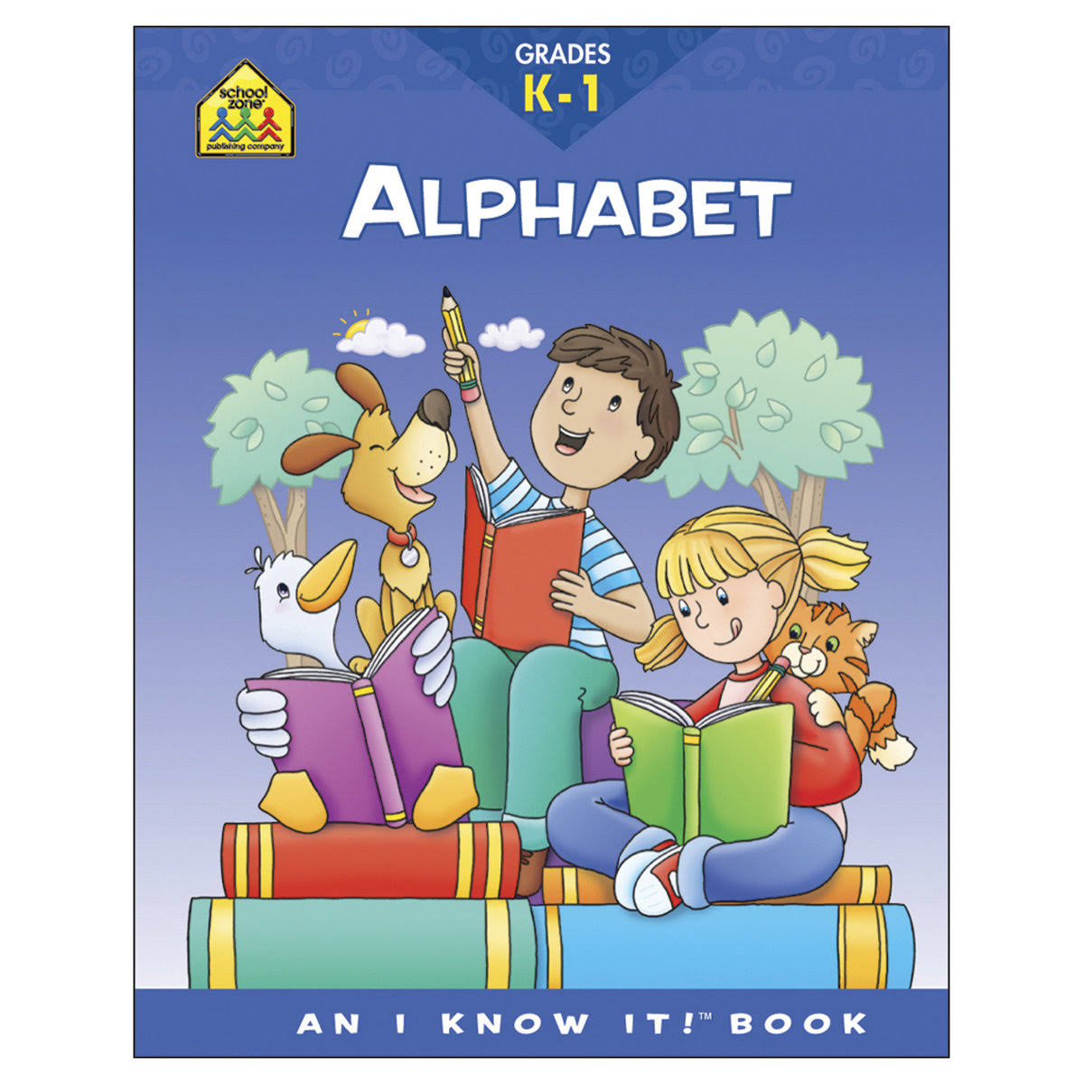 School Zone Curriculum Workbook - Alphabet, Grades K 1