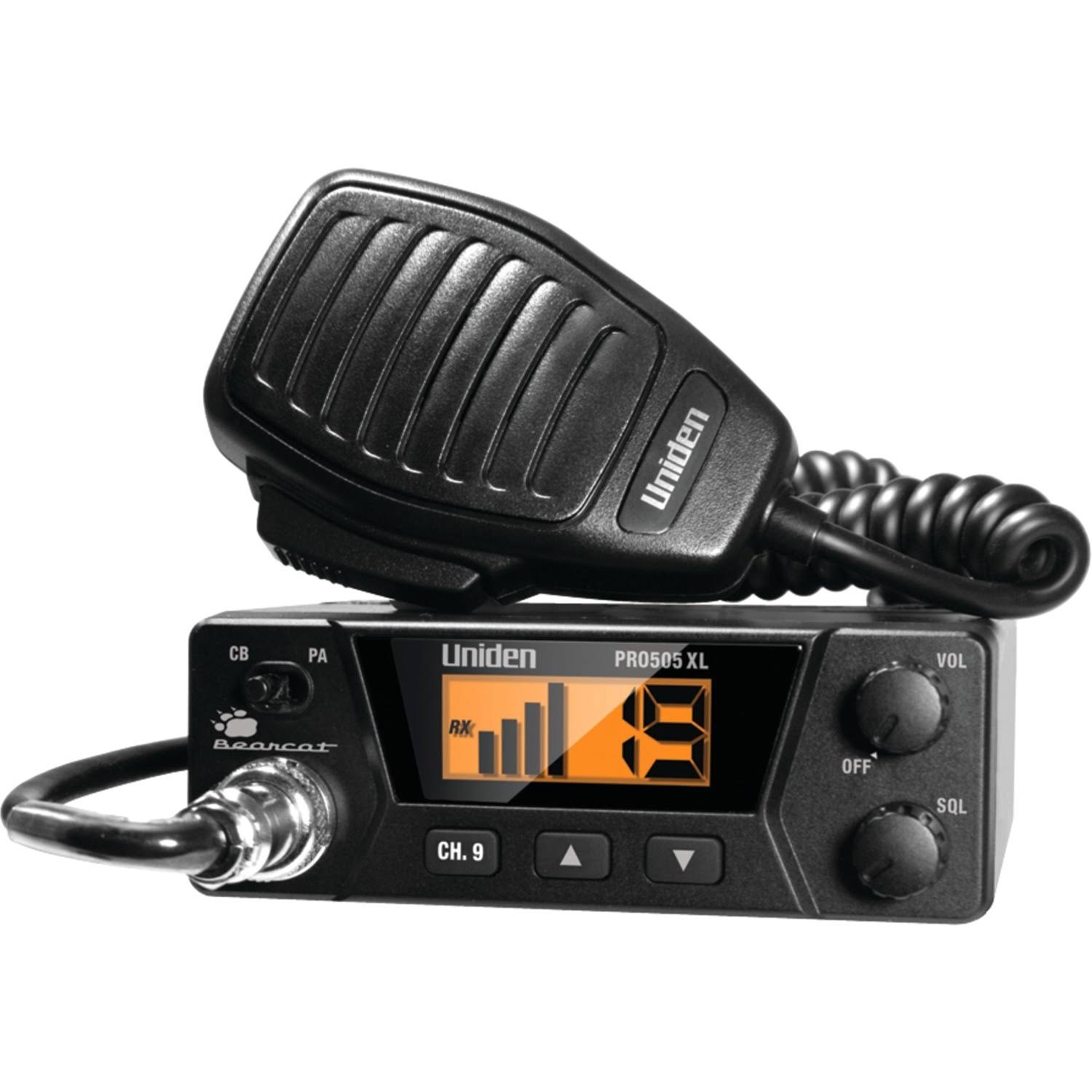 Uniden PRO505XL Bearcat Compact CB Radio - 40 Channels