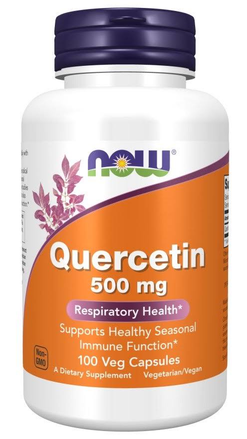 Now - Quercetin 500 mg - 100 Veg Capsules