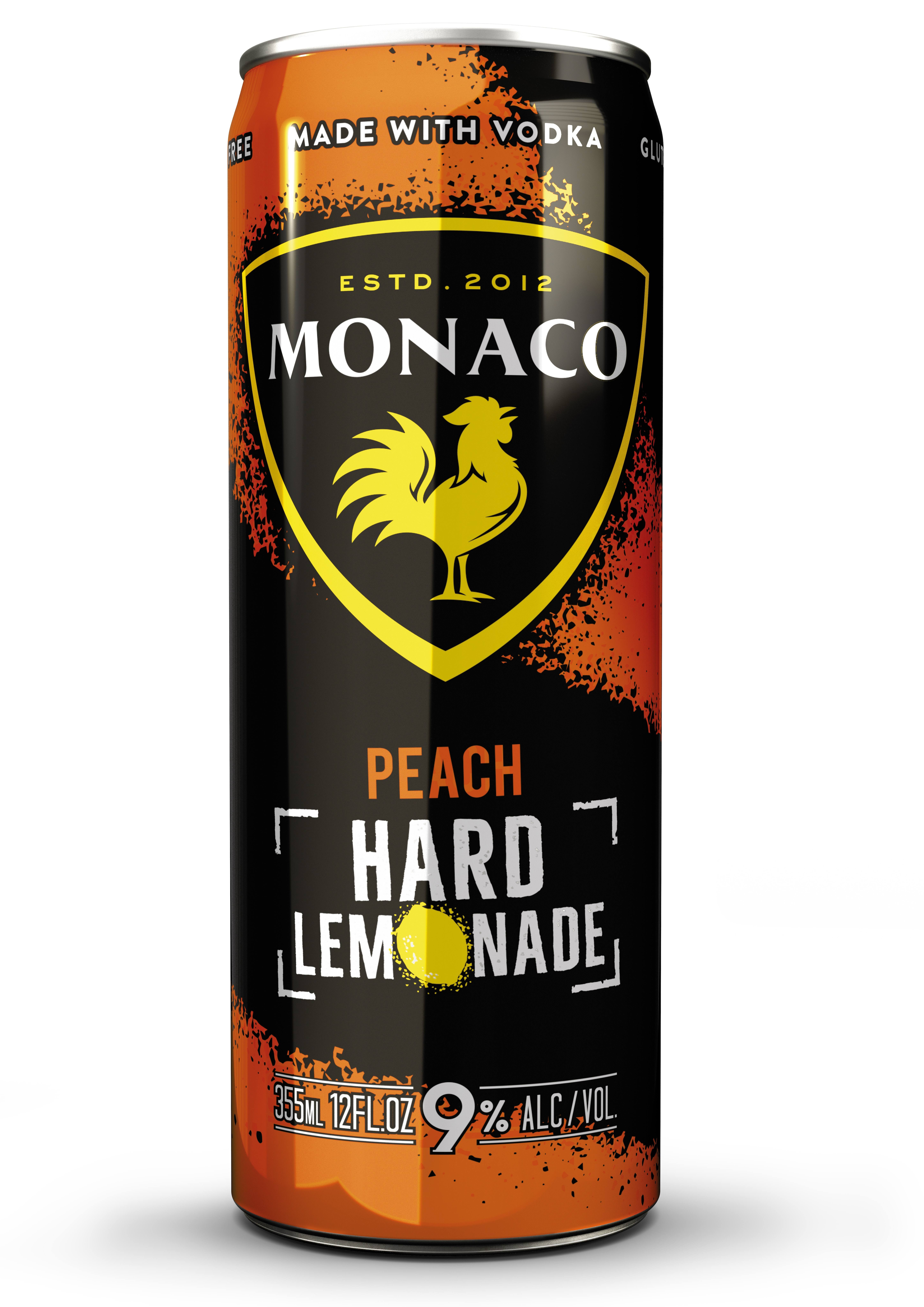 Monaco Peach Hard Lemonade