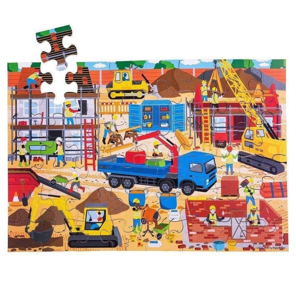 48 Piece Bigjigs Toys Children's Wooden Noah's Ark Floor Jigsaw Puzzle 