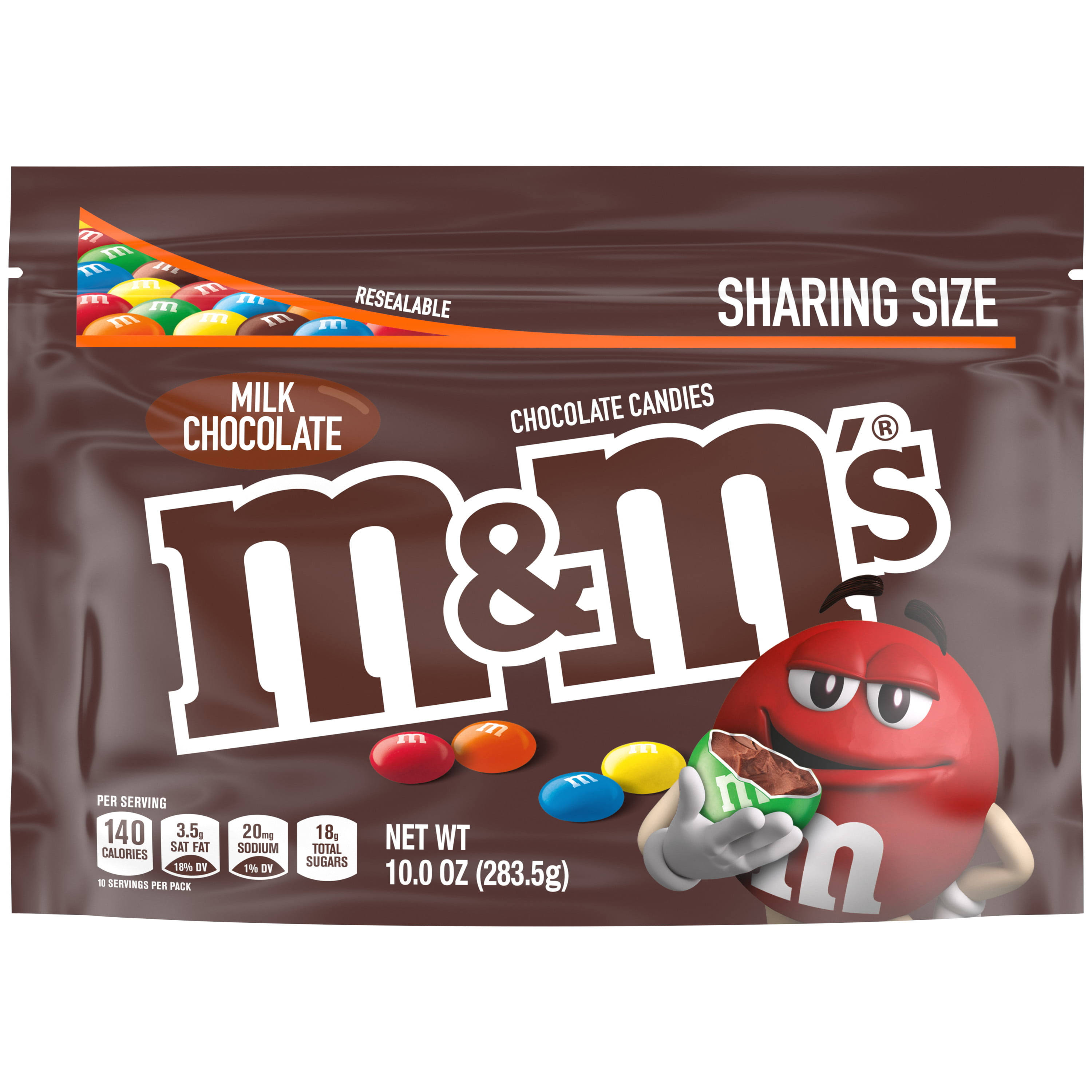 M&M's Milk Chocolate Candy - Sharing Size 10 oz