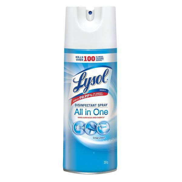 Lysol Disinfecting Spray - Crisp Linen, 539g