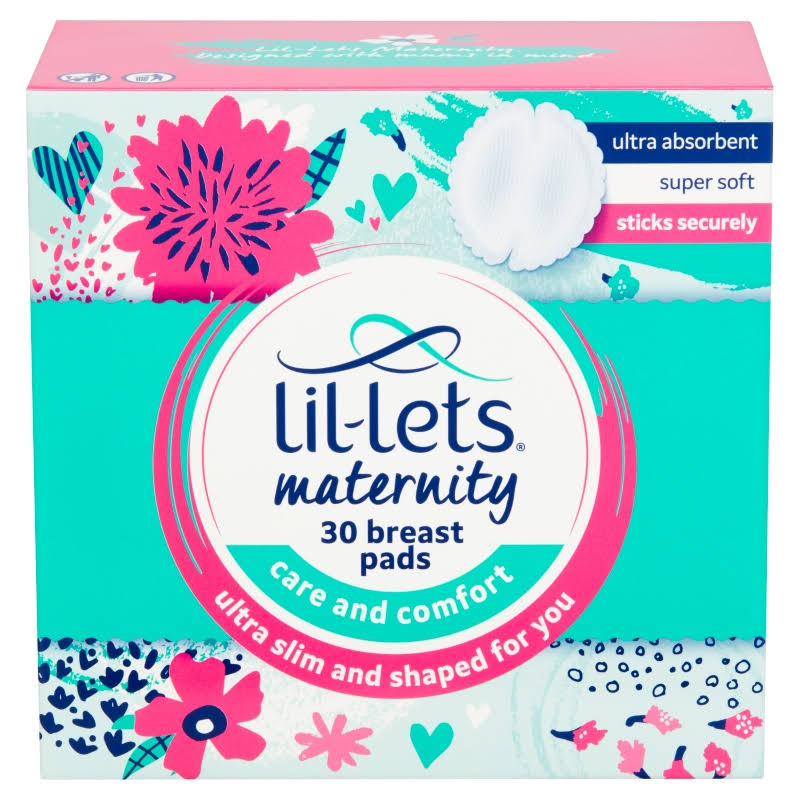 Lil-Lets Maternity Breast Pads 30 per Pack