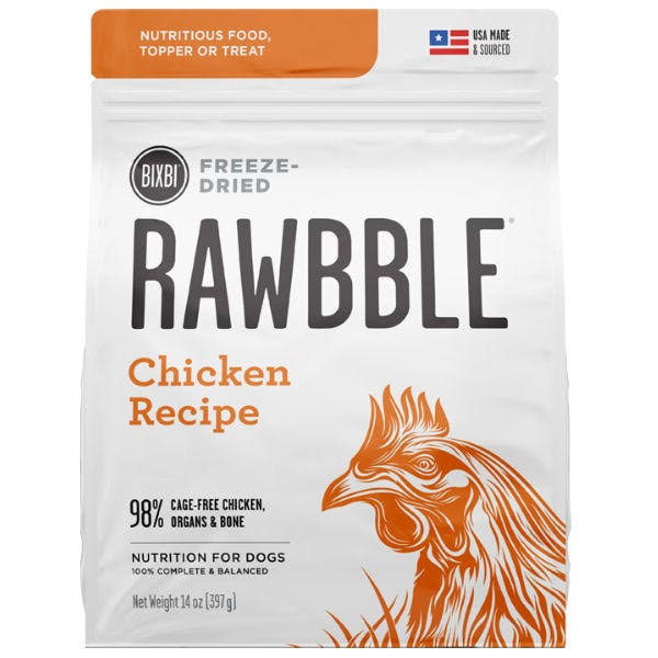 BIXBI Rawbble Freeze-Dried Dog Food Chicken