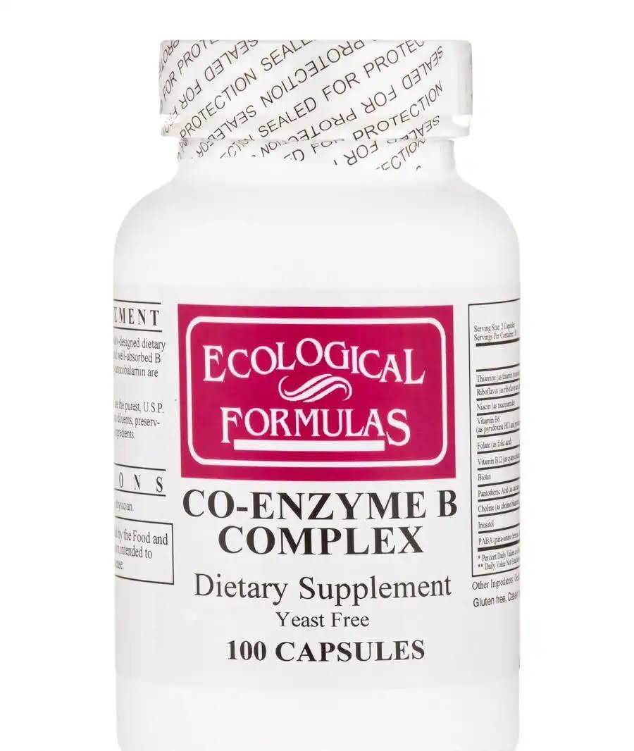 Ecological Formulas Co Enzyme B Complex Dietary Supplement - 100ct