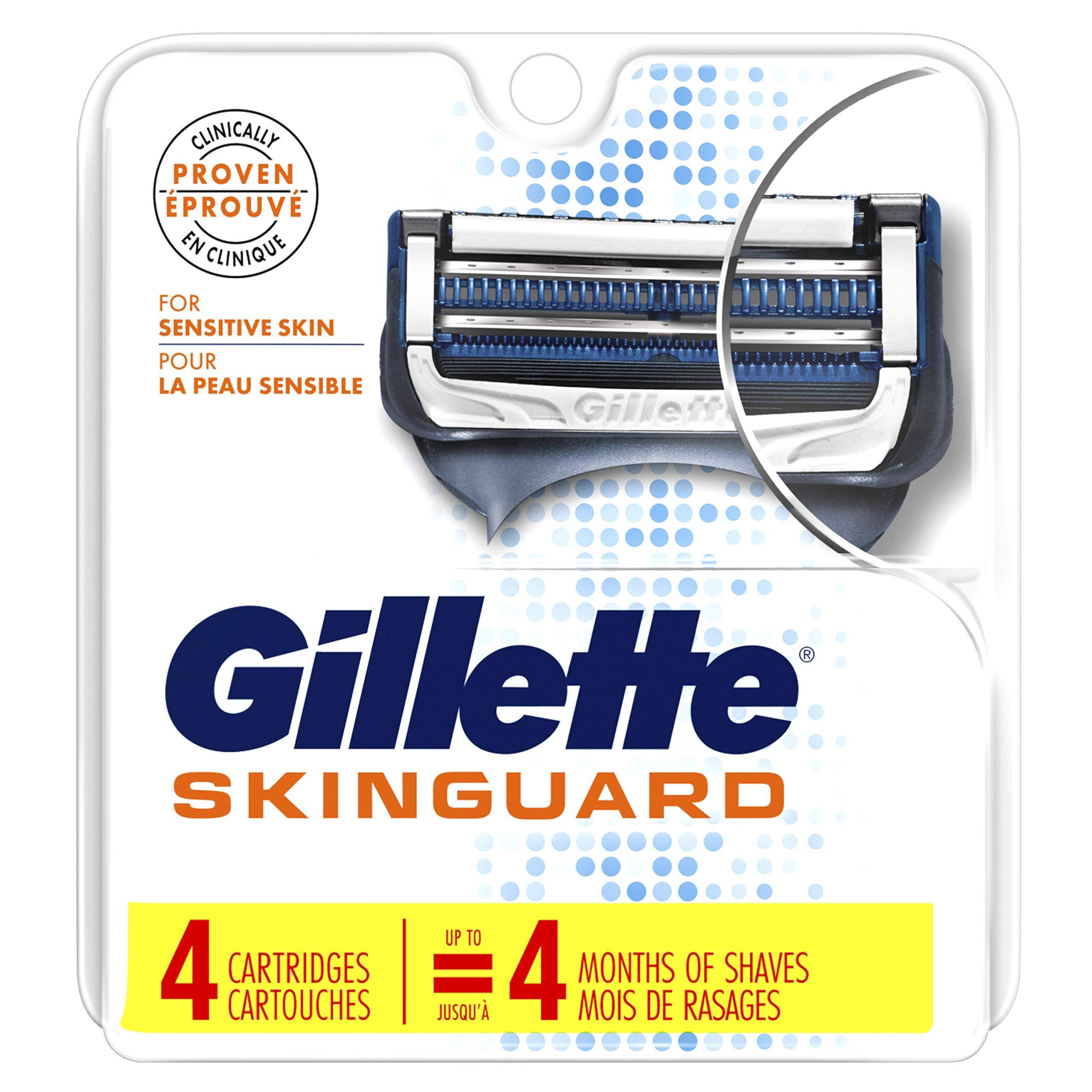 Gillette Skinguard Razor Cartridges - 4ct