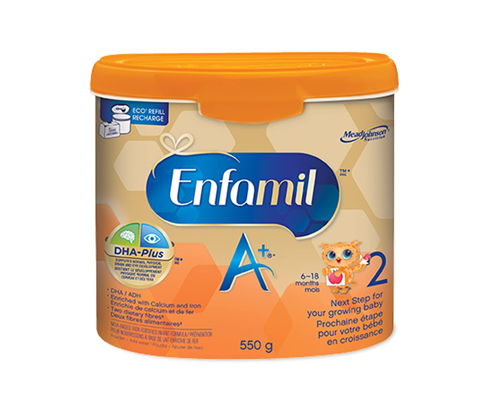 Enfamil A Plus 2 Infant Formula Powder - 550g, Tub
