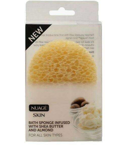 Nuage Bath Sponge Infused with Shea Butter and almond