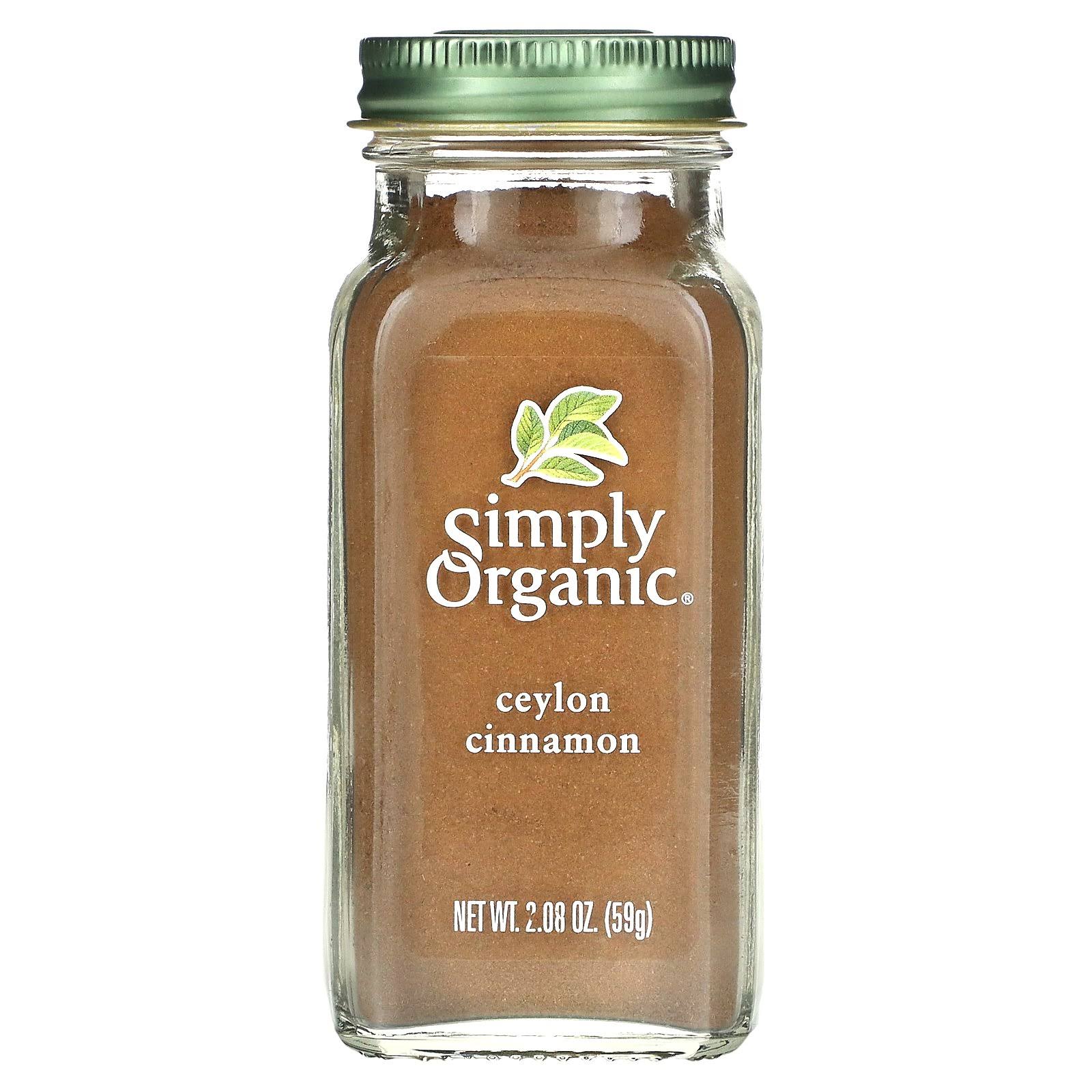 Simply Organic - Cinnamon, 59g