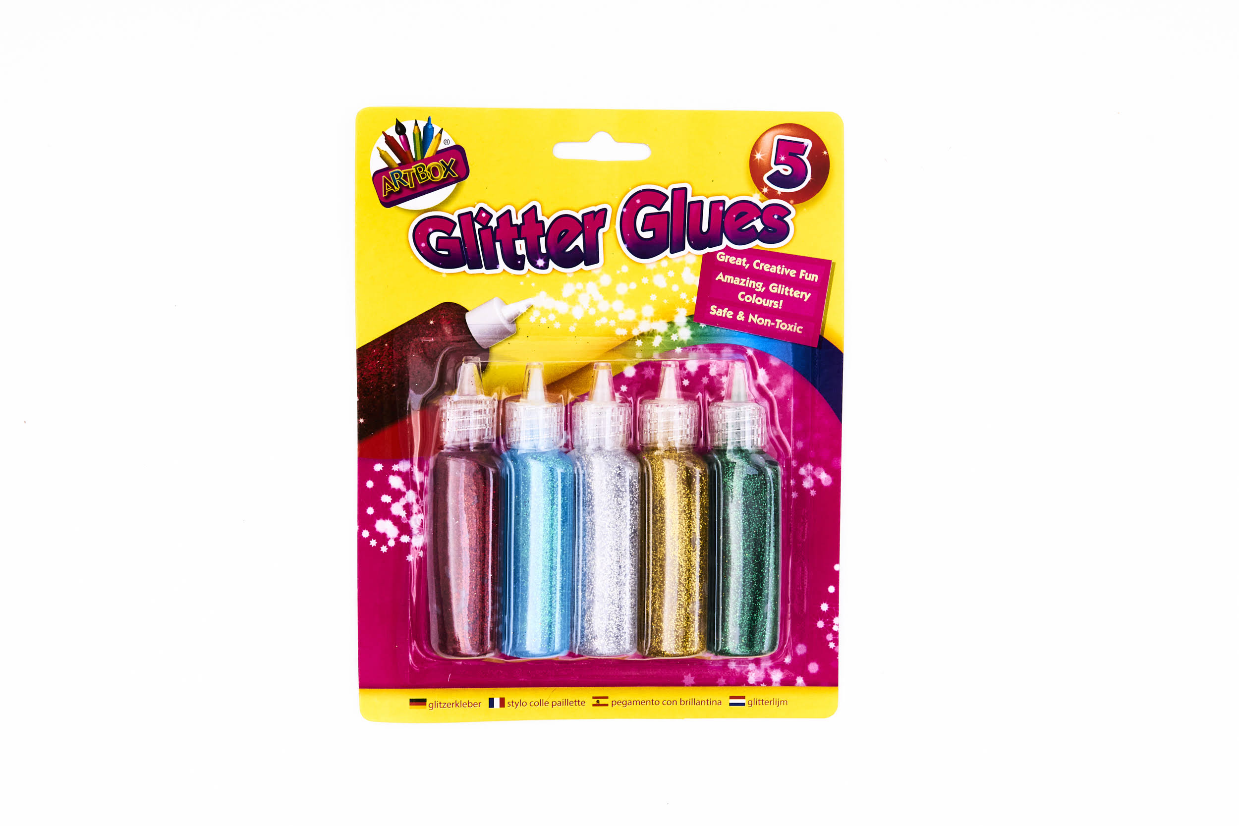 Glitter Glue 5 Pack