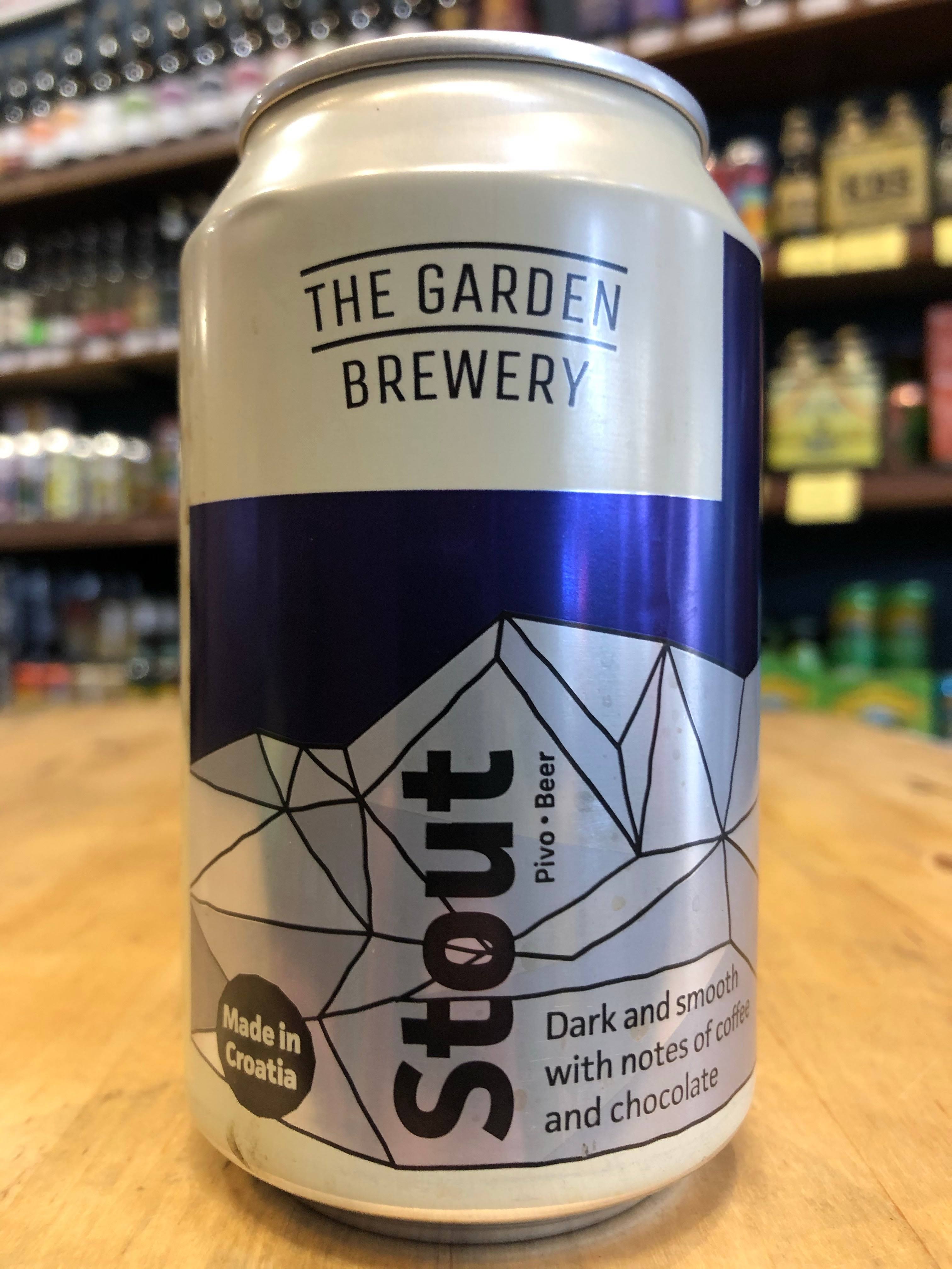 The Garden Brewery Stout 33cl can - Mitchell & Son Wine Merchants