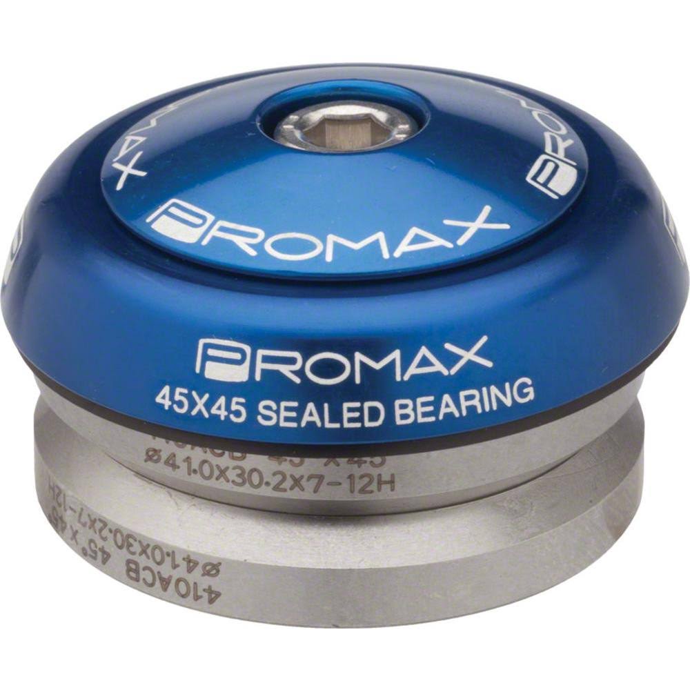 Promax IG-45 Alloy Sealed Integrated 45x45 1-1/8" Headset Blue