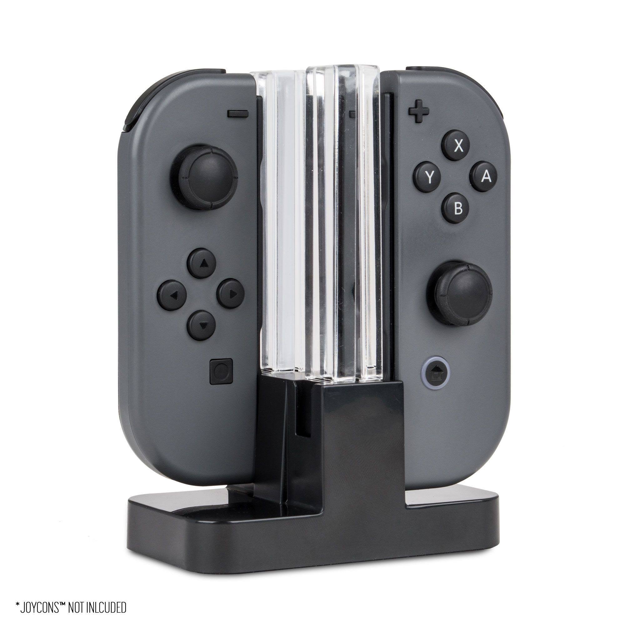 KMD Nintendo Switch Joy-Con Charging Dock Station with Type-C USB Cable Charger