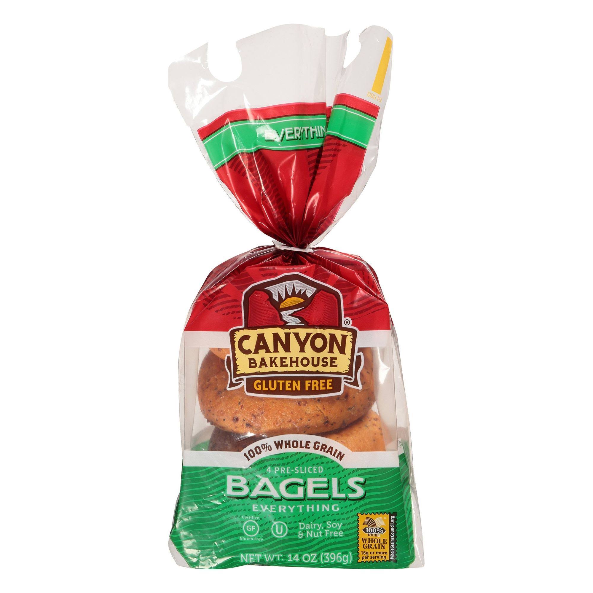 Canyon Bakehouse Gluten Free Bread and Bagel Variety Pack