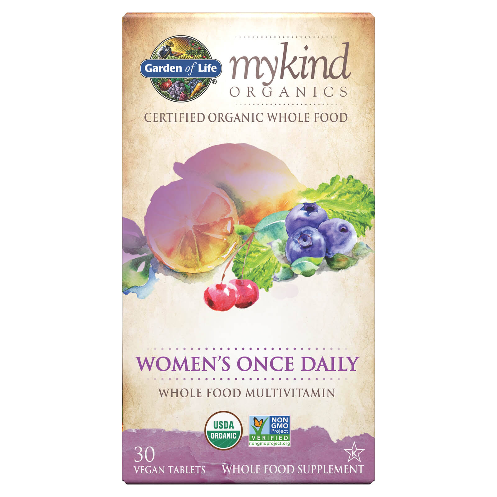 Garden Of Life My Kind Organics Womens Once Daily - 30 Tablets