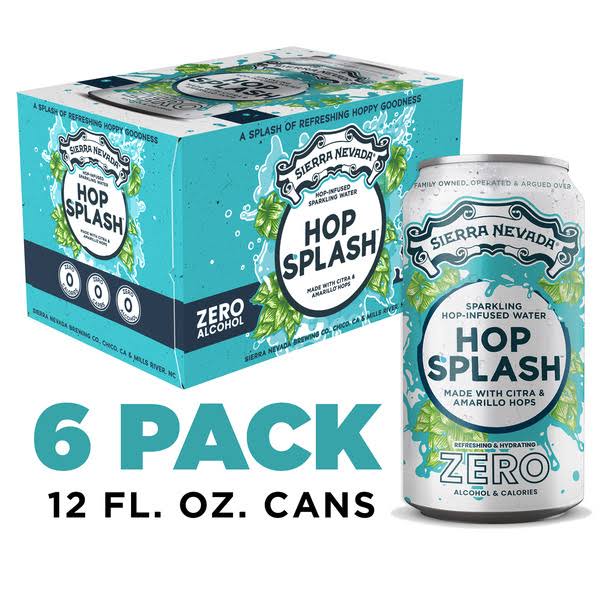 Sierra Nevada Beer, Hop Splash - 6 pack, 12 fl oz cans