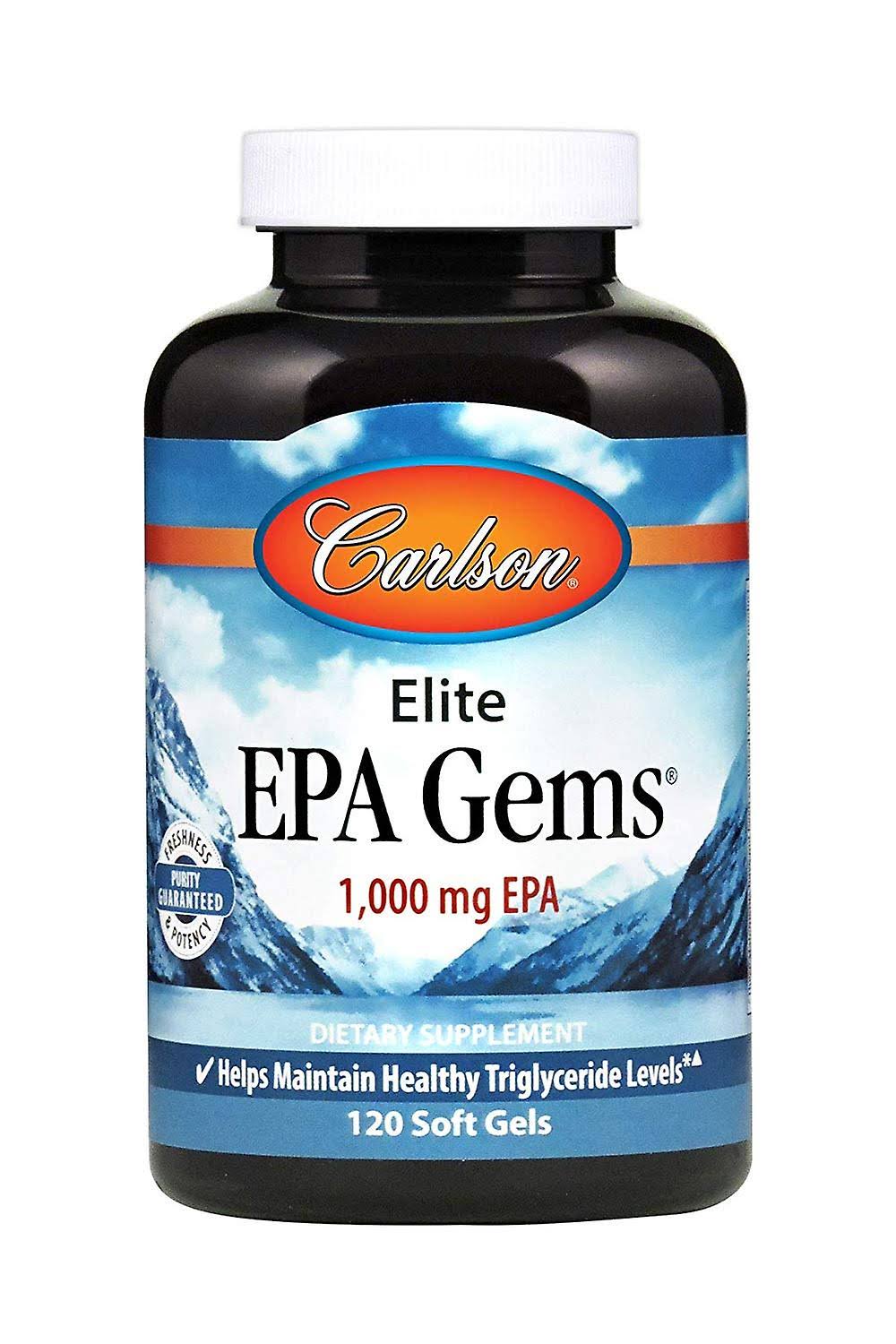 Carlson Laboratories EPA Gems Supplement - 1000mg, 120 Softgels