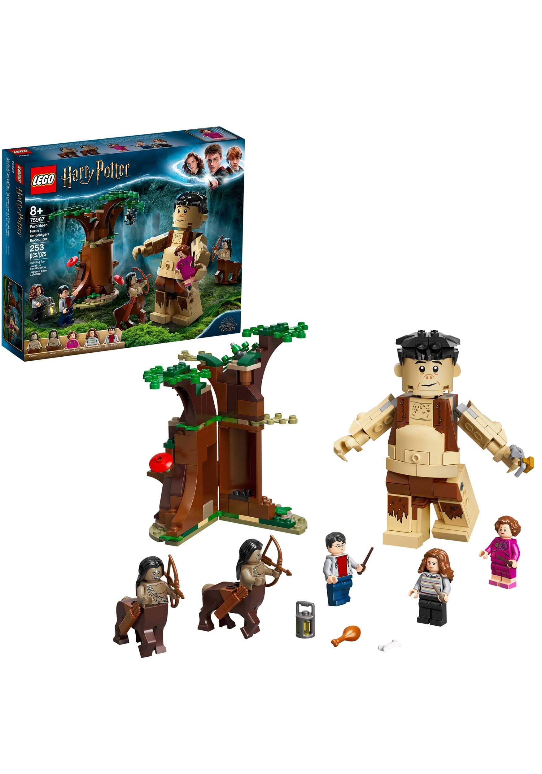 Lego Harry Potter Building Toy, Forbidden Forest: Umbridge's Encounter, 253 Pieces, 8+