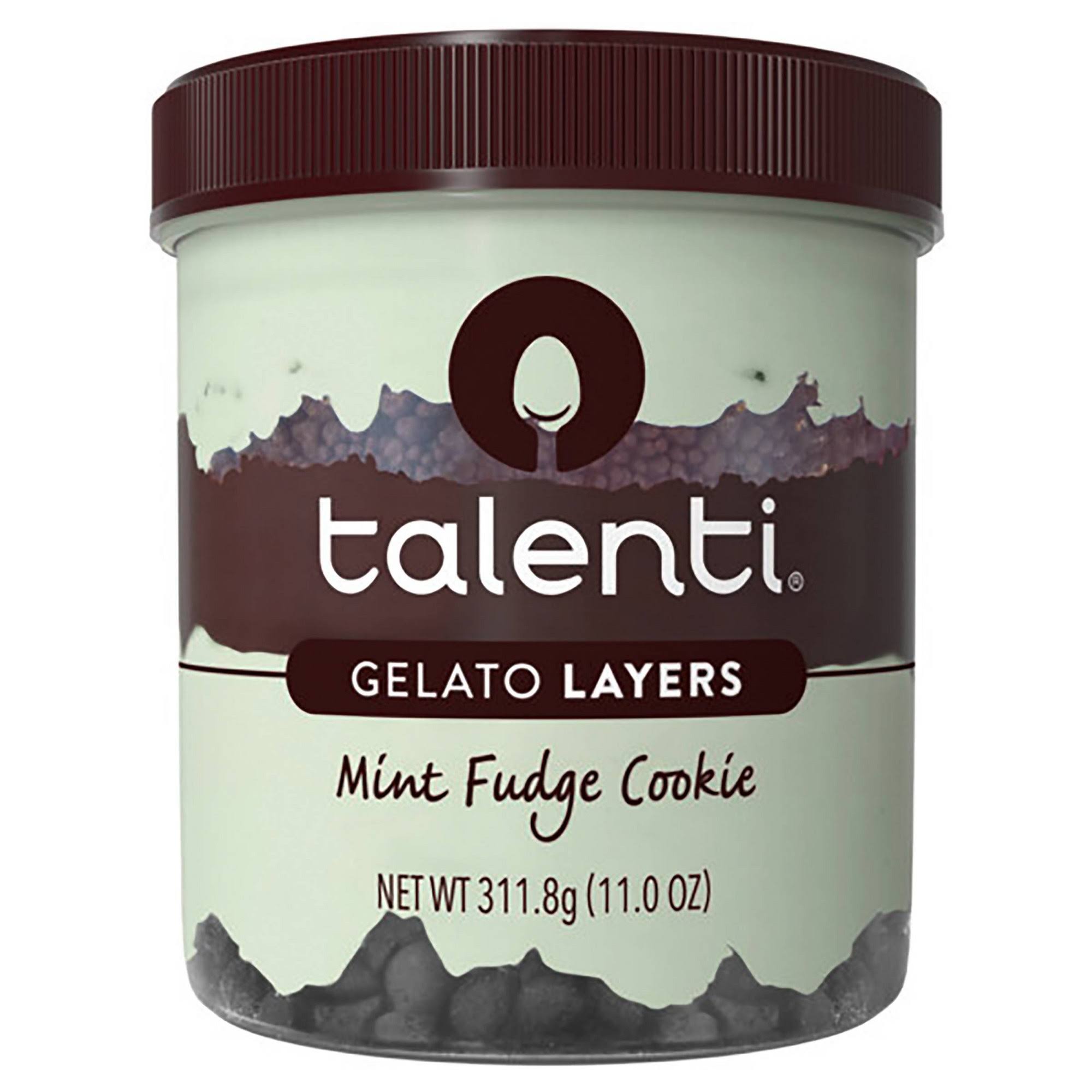 Talenti Layers Gelato Cookie - Mint Fudge, 11oz