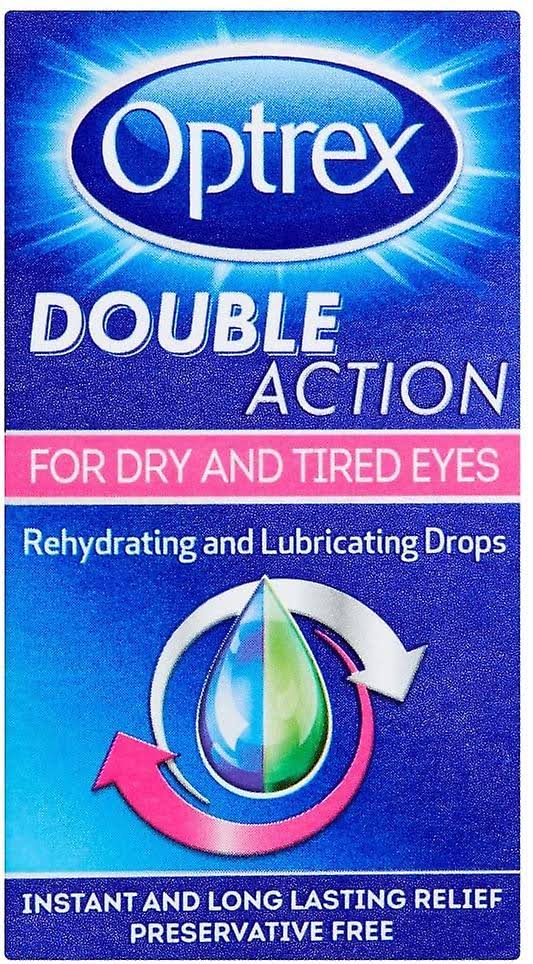 Optrex Double Action Rehydrating and Lubricating Drops - 10ml