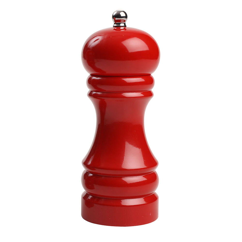 Red Capstan Wooden Pepper Mill - By T&G