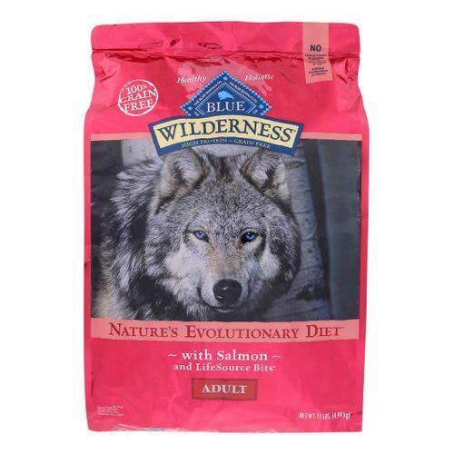 Blue Buffalo Wilderness Dry Dog Food - Salmon Recipe, 11lbs
