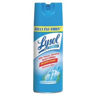 Lysol Disinfectant Spray - Spring Waterfall, 12.50oz