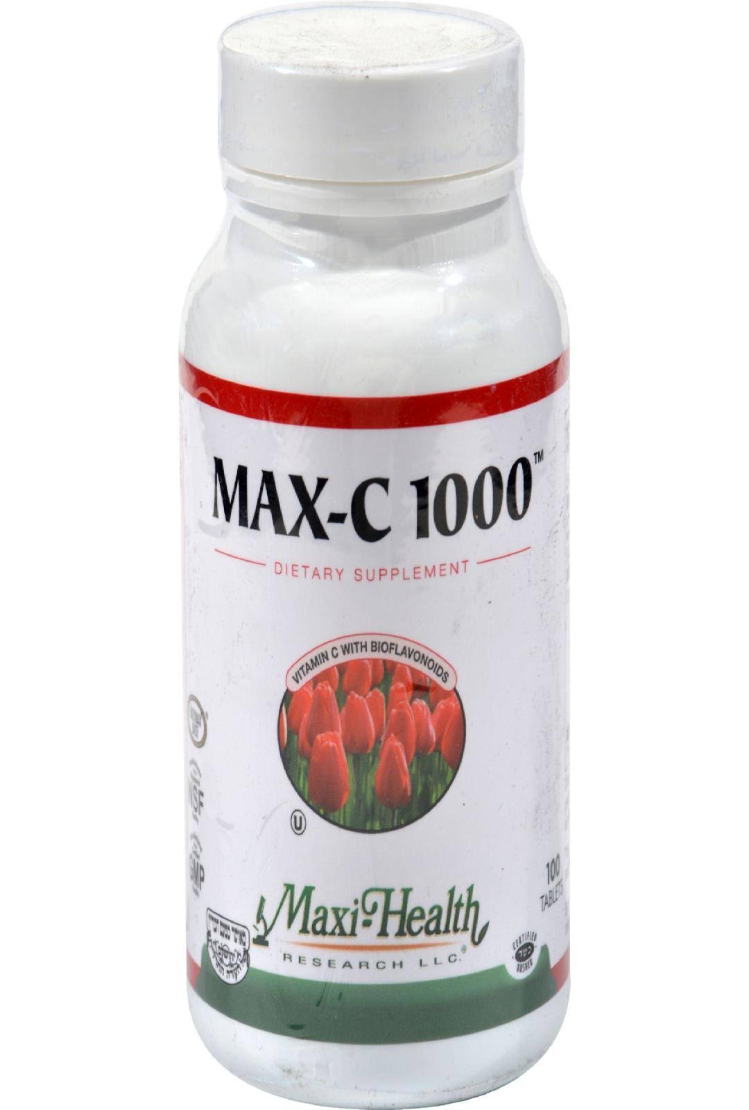 Maxi Health Research Vitamin C 1000 with Bioflavonoids - 100ct