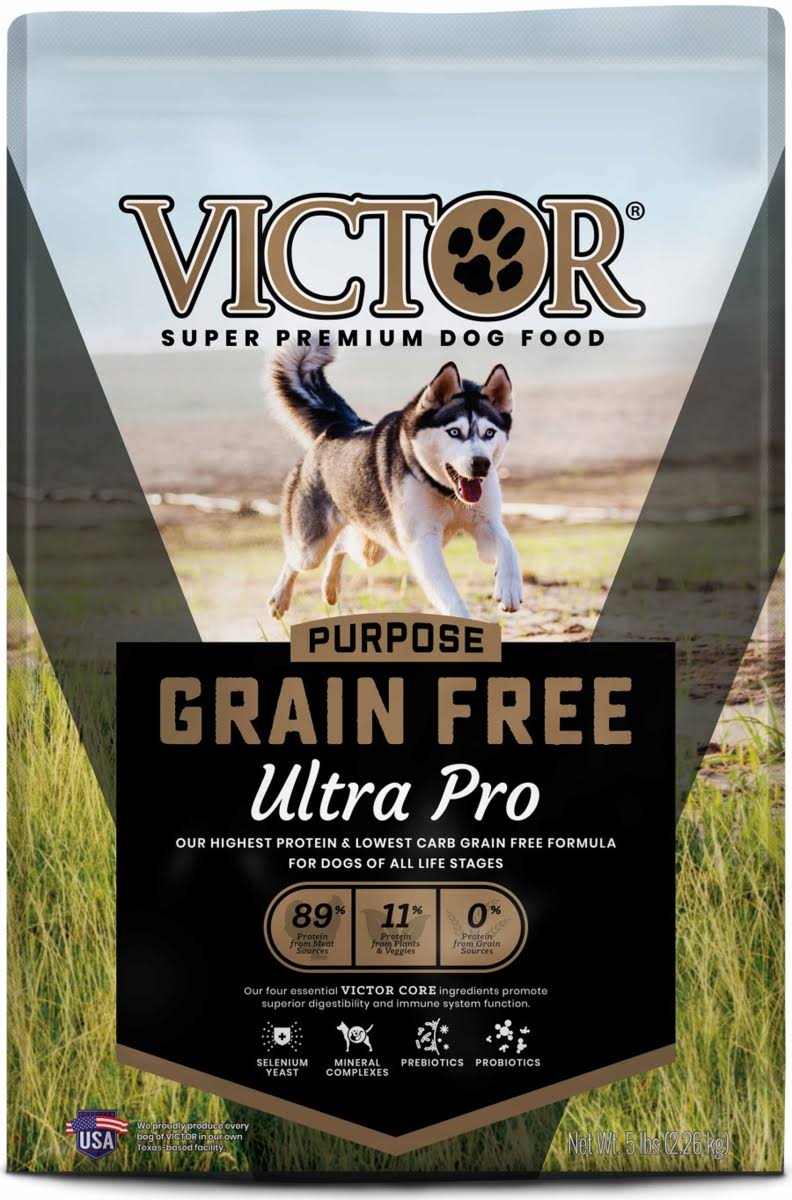 Victor Grain-Free Ultra Pro Dry Dog Food, 5 lb