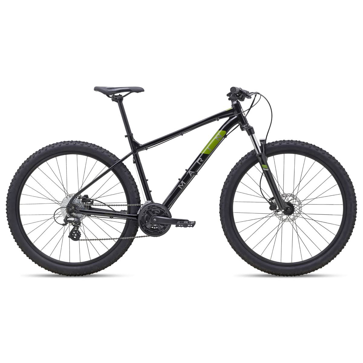 2023 Marin Bolinas Ridge 2 - Mountain Bike [Colour: Black/Green/Silver][Size: M (height: 166 - 174cm) - 27.5 wheel]