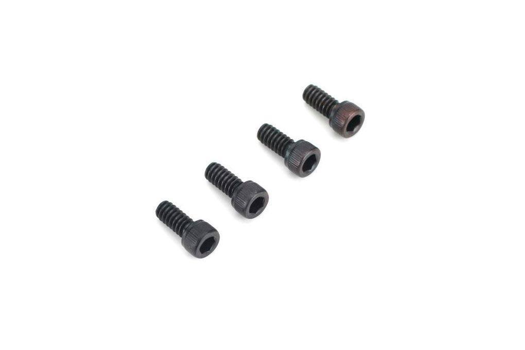 DuBro Dub569 Socket Cap Screws - Black, 4-40 x 1/4", 4ct